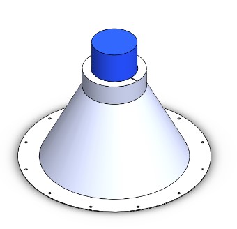 Witches Hat with Brim Boot, with valve extension split collar